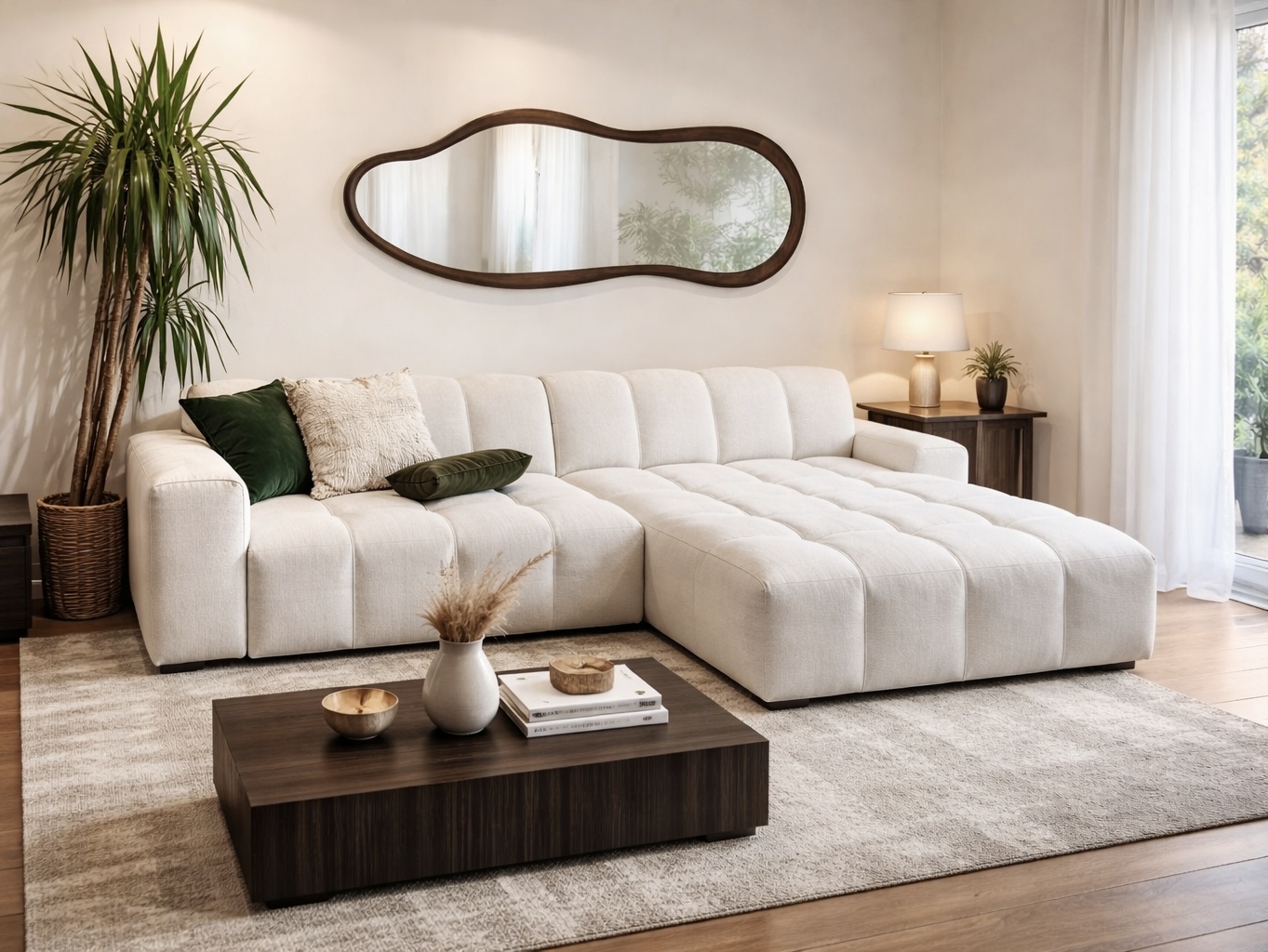 Salon contemporain après